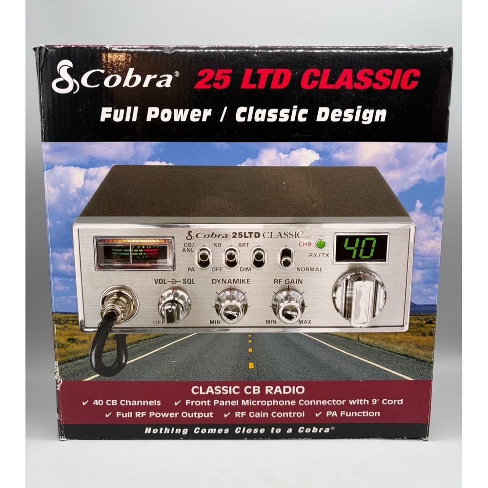 Cobra 25 LTD Classic 40 Channel CB Radio